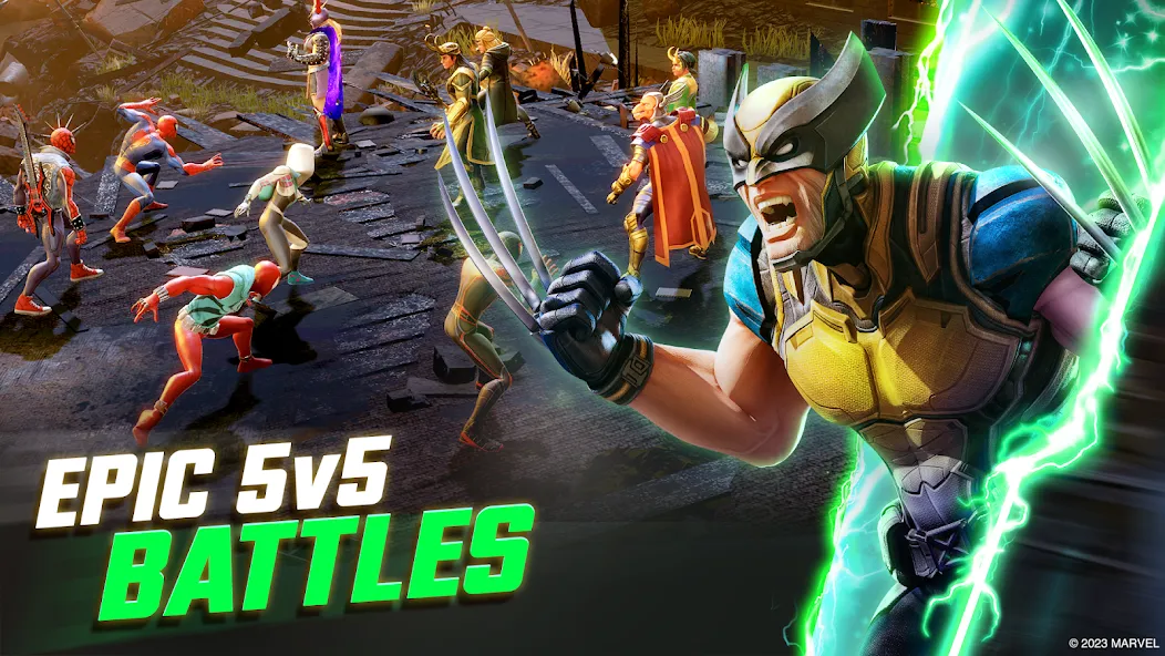 MARVEL Strike Force: Squad RPG (Марвел Страйк Форс) [МОД Unlocked] APK Android Screenshot 3