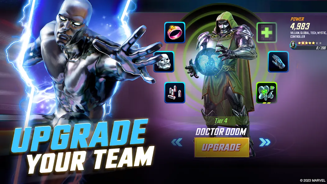 MARVEL Strike Force: Squad RPG (Марвел Страйк Форс) [МОД Unlocked] APK Android Screenshot 5