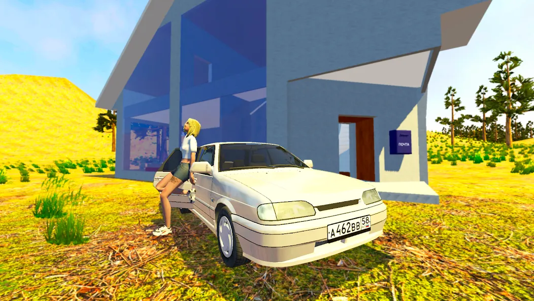 VAZ Driving Simulator: LADA [МОД Меню] APK Android Screenshot 1