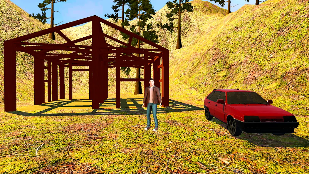 VAZ Driving Simulator: LADA [МОД Меню] APK Android Screenshot 3