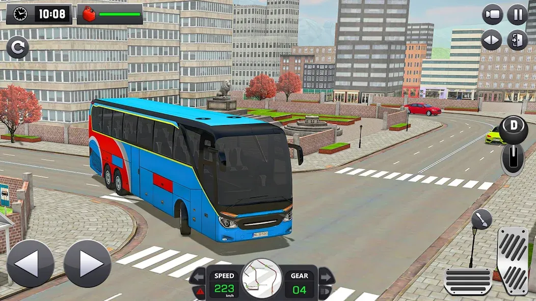Bus Simulator: City Bus Games (Бус Симулятор 2022 Бус Гейм 3Д) [МОД Mega Pack] APK Android Screenshot 4