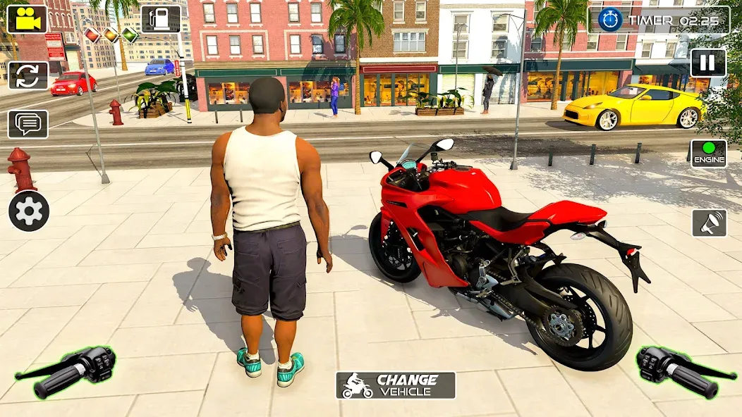 Xtreme Bike Racing Motor Tour (Экстримные мотогонки по мотоциклам) [МОД Бесконечные монеты] APK Android Screenshot 1