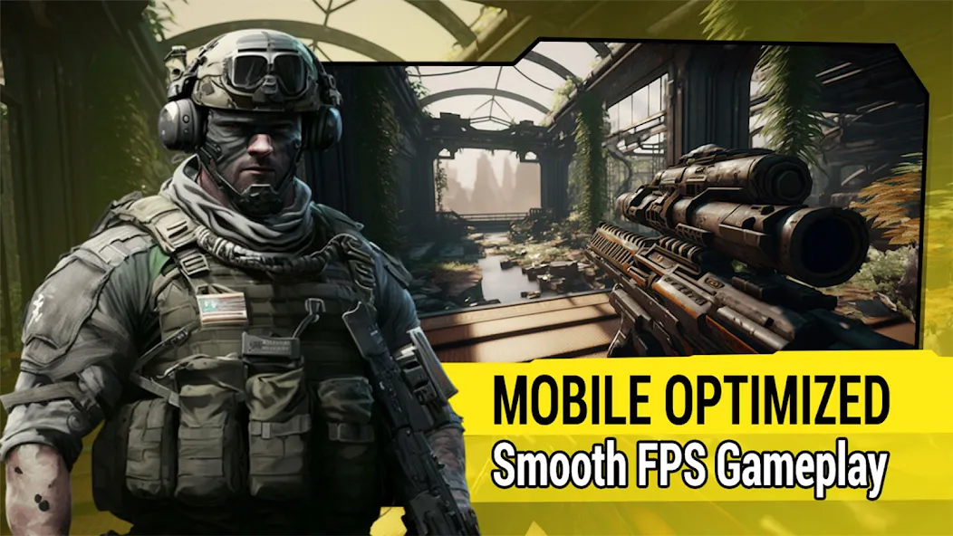 WW2 Zone War: Cold Warzone Ops (Вторая мировая война Зона войны) [МОД Premium] APK Android Screenshot 2