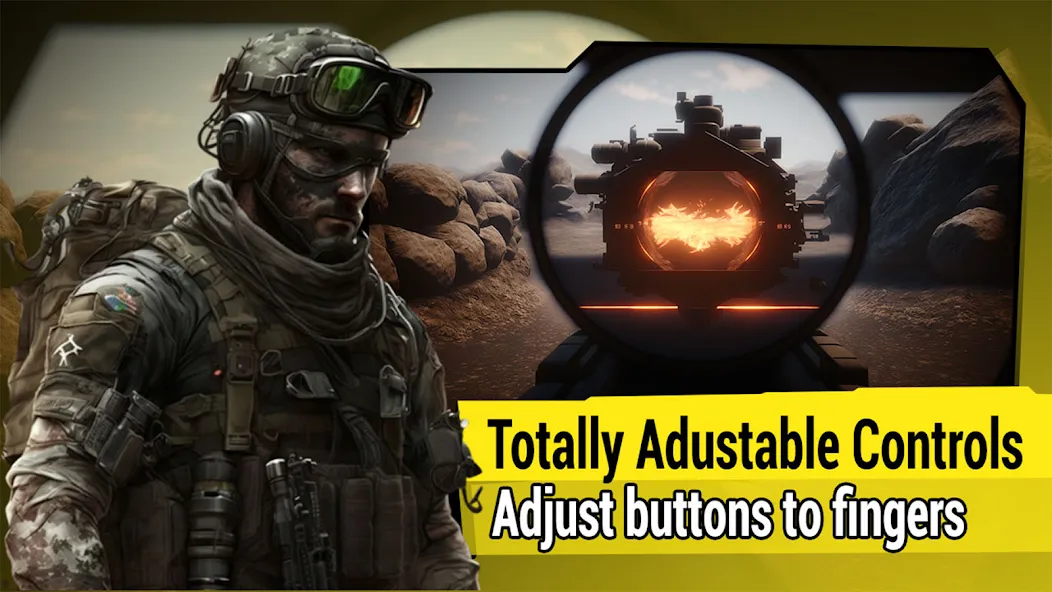 WW2 Zone War: Cold Warzone Ops (Вторая мировая война Зона войны) [МОД Premium] APK Android Screenshot 4