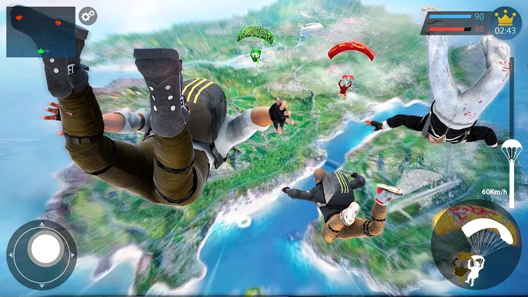 Commando Gun Shooting Games 3D [МОД Premium] APK Android Screenshot 1