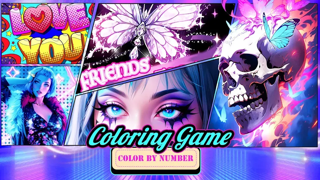 Coloring Games-Color By Number [МОД Mega Pack] APK Android Screenshot 1