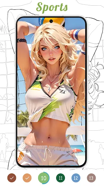 Coloring Games-Color By Number [МОД Mega Pack] APK Android Screenshot 5