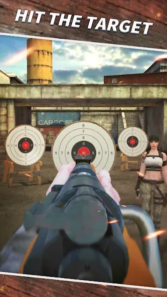Sniper Shooting : 3D Gun Game [МОД Mega Pack] APK Android Screenshot 4