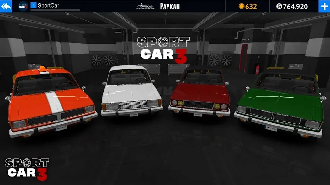 Sport car 3 : Taxi & Police - (Спорткар 3) [МОД Premium] APK Android Screenshot 4
