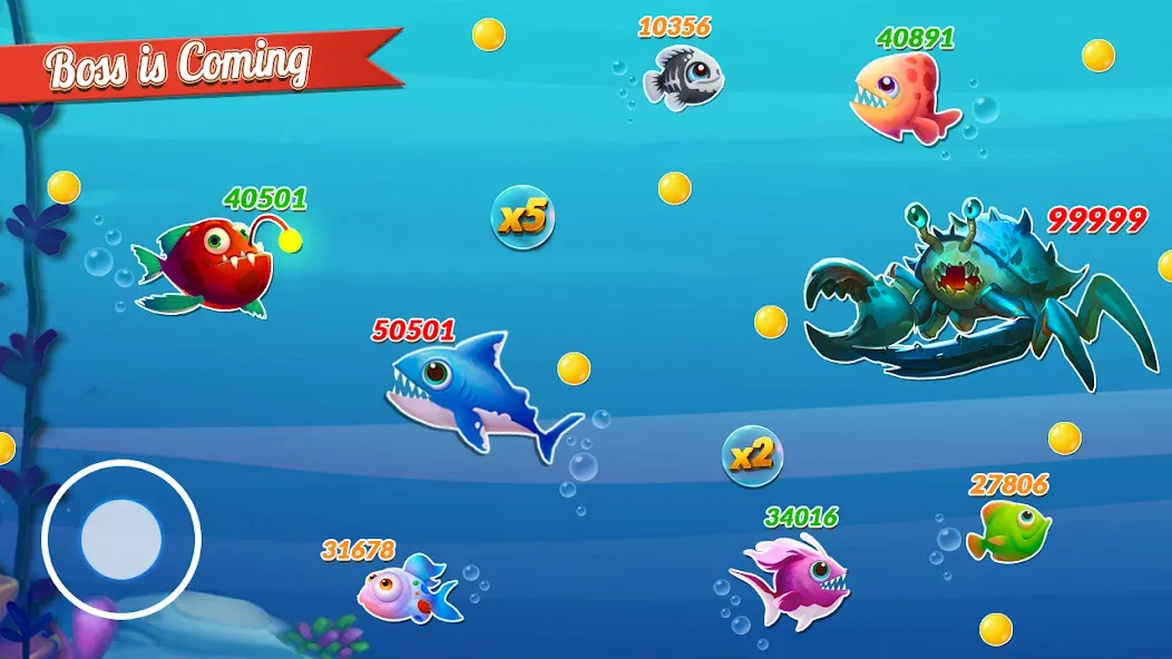 Fish.IO Fish Games Shark Games (Фиш Ай О Фиш Геймс Шарк Геймс) [МОД Меню] APK Android Screenshot 3