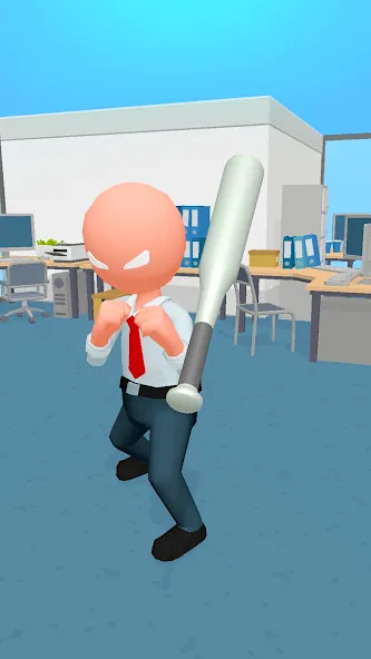 Crazy Office — Slap & Smash [МОД Меню] APK Android Screenshot 3