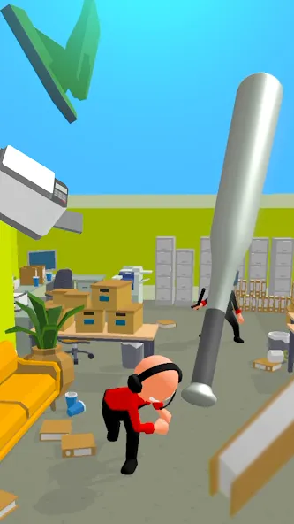 Crazy Office — Slap & Smash [МОД Меню] APK Android Screenshot 4