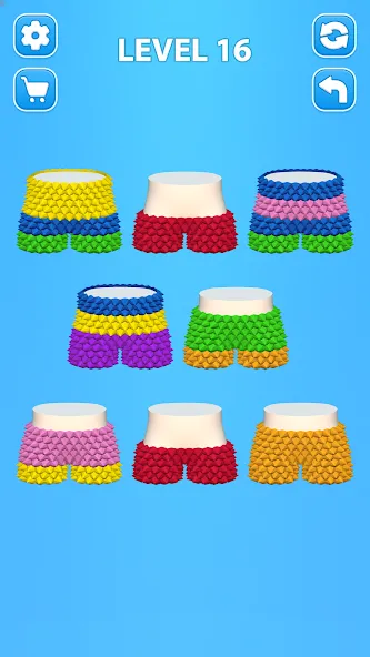 Cozy Knitting: Sorting games (Кози Ниттинг) [МОД Много денег] APK Android Screenshot 3