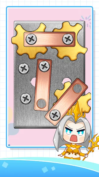 X-ヒーロー：ビス打ちの達人！ [МОД Mega Pack] APK Android Screenshot 3