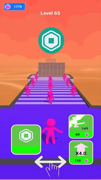Robux Loto Run (Робукс Лото Ран) [МОД Все открыто] APK Android Screenshot 1