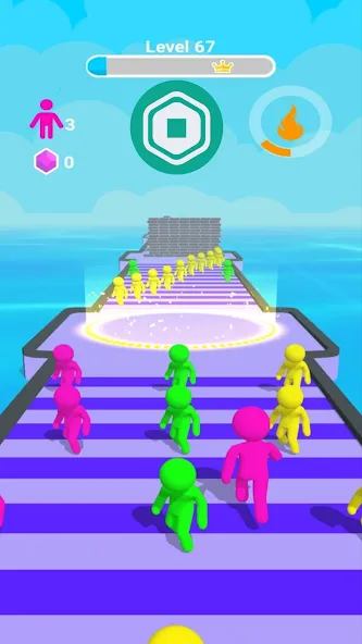 Robux Loto Run (Робукс Лото Ран) [МОД Все открыто] APK Android Screenshot 3