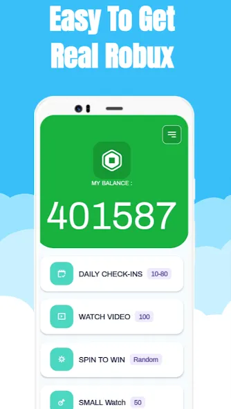 Robux Spin (Рбк Спин) [МОД Много денег] APK Android Screenshot 1