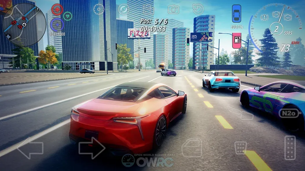OWRC: Open World Racing Cars (ОВРК ) [МОД Unlocked] APK Android Screenshot 1