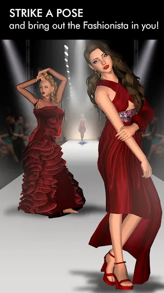 Fashion Empire - Dressup Sim (Фэшн Эмпайр) [МОД Mega Pack] APK Android Screenshot 2