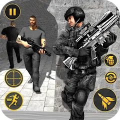 Anti Terrorist Shooting Game [МОД Меню] APK Android