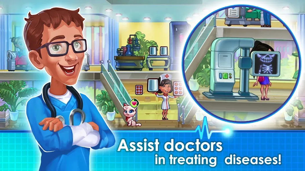 Doctor Dash ASMR Hospital (Клиника Дэш Безумный Госпиталь) [МОД Mega Pack] APK Android Screenshot 4