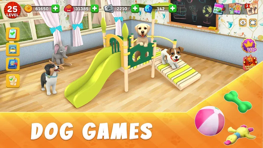 Dog Town: Puppy Pet Shop Games (Догтаун) [МОД Все открыто] APK Android Screenshot 1