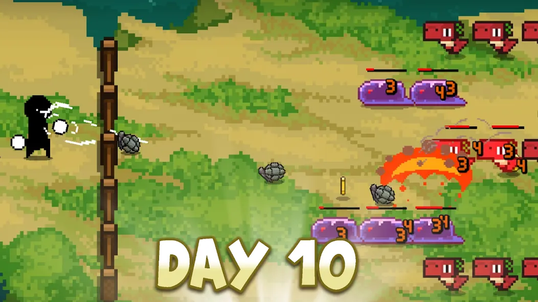 Days Bygone - Castle Defender (Дейс Байбон) [МОД Бесконечные монеты] APK Android Screenshot 2