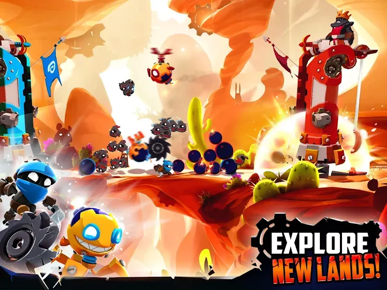 Badland Brawl (Бэдлэнд Броул) [МОД Mega Pack] APK Android Screenshot 3