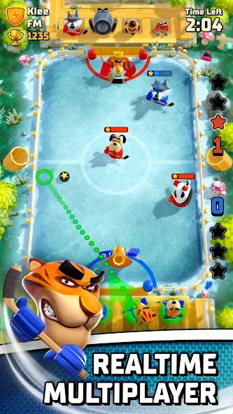 Rumble Hockey (Рамбл Хоккей) [МОД Меню] APK Android Screenshot 1