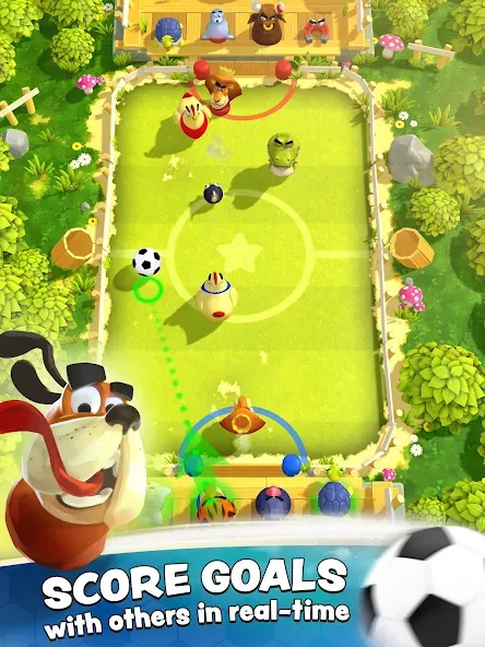 Rumble Stars Football (Рамбл Старс) [МОД Много денег] APK Android Screenshot 1