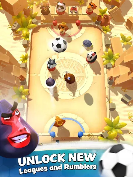 Rumble Stars Football (Рамбл Старс) [МОД Много денег] APK Android Screenshot 2