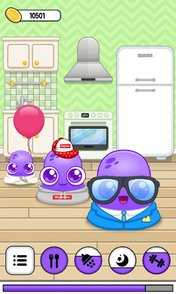 Moy 6 the Virtual Pet Game (Мой 6) [МОД Бесконечные монеты] APK Android Screenshot 2