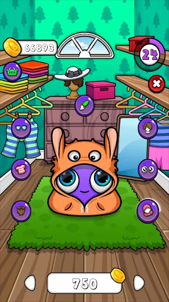 Moy 7 - Virtual Pet Game [МОД Много денег] APK Android Screenshot 4
