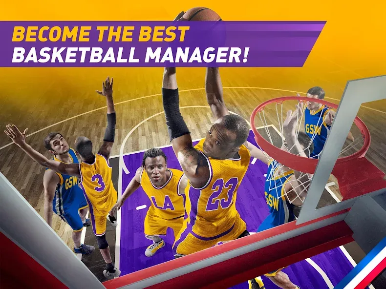 Basketball Fantasy Manager NBA [МОД Все открыто] APK Android Screenshot 2