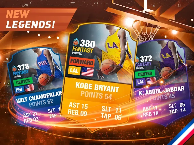 Basketball Fantasy Manager NBA [МОД Все открыто] APK Android Screenshot 4