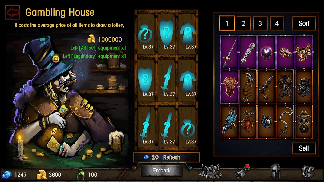 Dungeon Survival [МОД Много денег] APK Android Screenshot 3