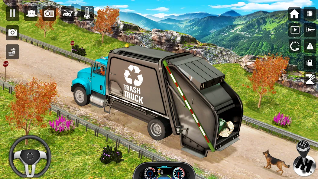 Trash Truck Games Simulator 3D [МОД Premium] APK Android Screenshot 2