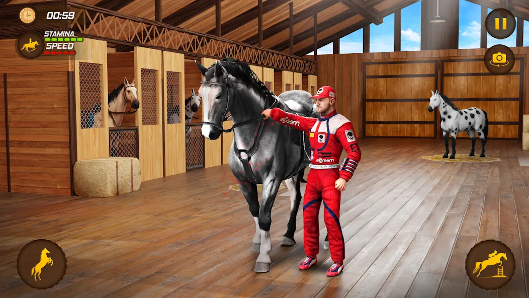 Horse Racing Game: Horse Games [МОД Premium] APK Android Screenshot 1