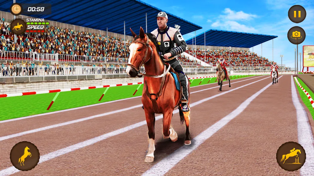 Horse Racing Game: Horse Games [МОД Premium] APK Android Screenshot 3