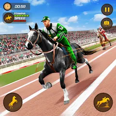 Horse Racing Game: Horse Games [МОД Premium] APK Android