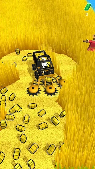 Stone Grass: Mowing Simulator (Стоун Грасс) [МОД Бесконечные монеты] APK Android Screenshot 3