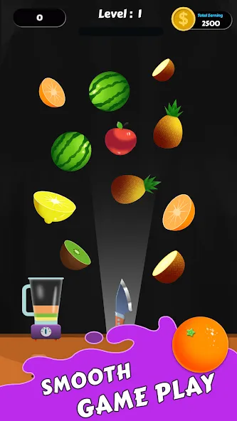Fruit Cut Master - Crazy Slash (Фрут Кат Мастер) [МОД Меню] APK Android Screenshot 1