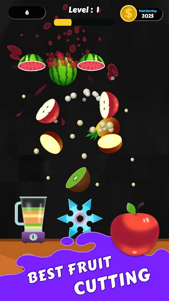 Fruit Cut Master - Crazy Slash (Фрут Кат Мастер) [МОД Меню] APK Android Screenshot 3