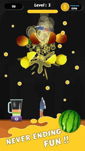 Fruit Cut Master - Crazy Slash (Фрут Кат Мастер) [МОД Меню] APK Android Screenshot 4