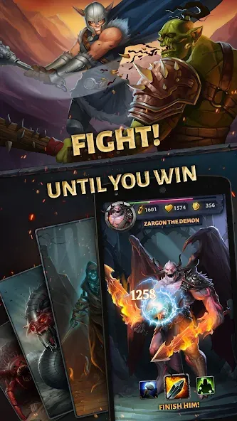 Age of Revenge: Turn Based RPG (Эйдж оф Ревендж) [МОД Бесконечные монеты] APK Android Screenshot 2