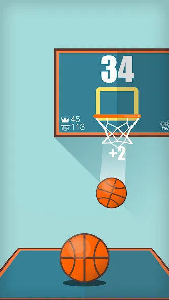 Basketball FRVR - Dunk Shoot (Баскетбол ФРВР) [МОД Mega Pack] APK Android Screenshot 4