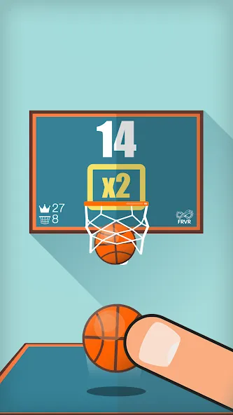 Basketball FRVR - Dunk Shoot (Баскетбол ФРВР) [МОД Mega Pack] APK Android Screenshot 5