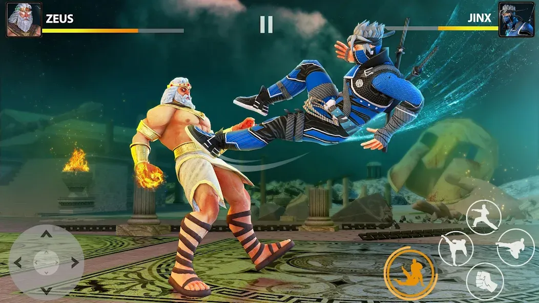 Ninja Clash: Karate Fighters (Ниндзя Мастер) [МОД Premium] APK Android Screenshot 4