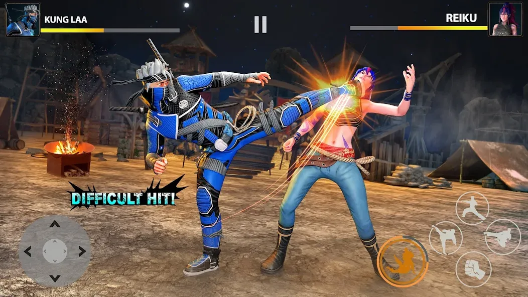 Ninja Clash: Karate Fighters (Ниндзя Мастер) [МОД Premium] APK Android Screenshot 5
