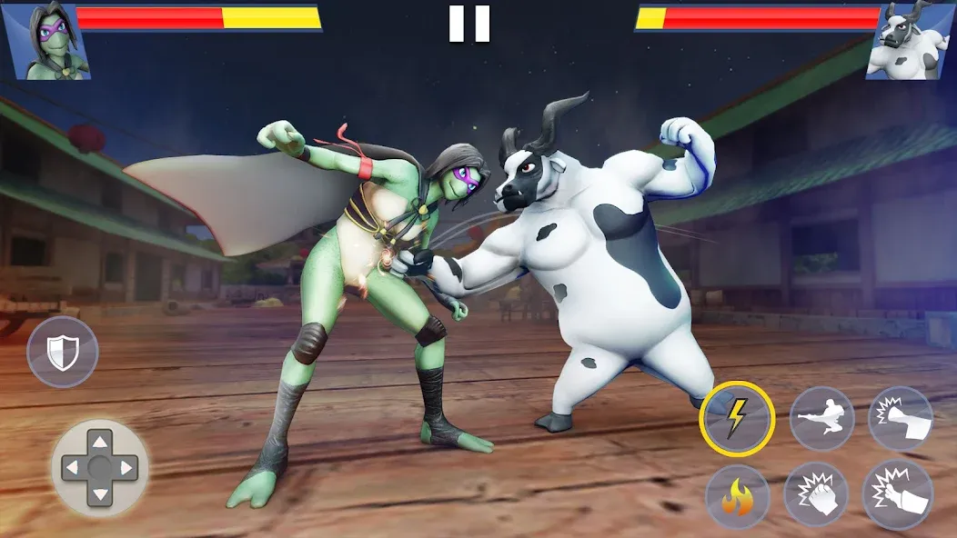 Kung Fu Animal: Fighting Games (Кунгфу животное) [МОД Mega Pack] APK Android Screenshot 3